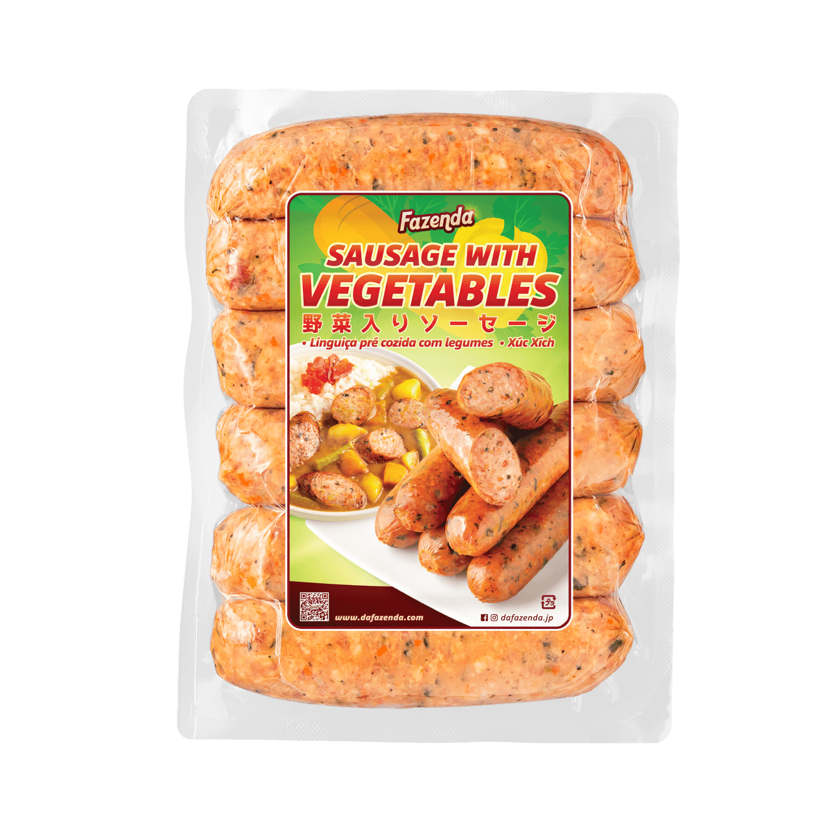 Linguiça com Legumes