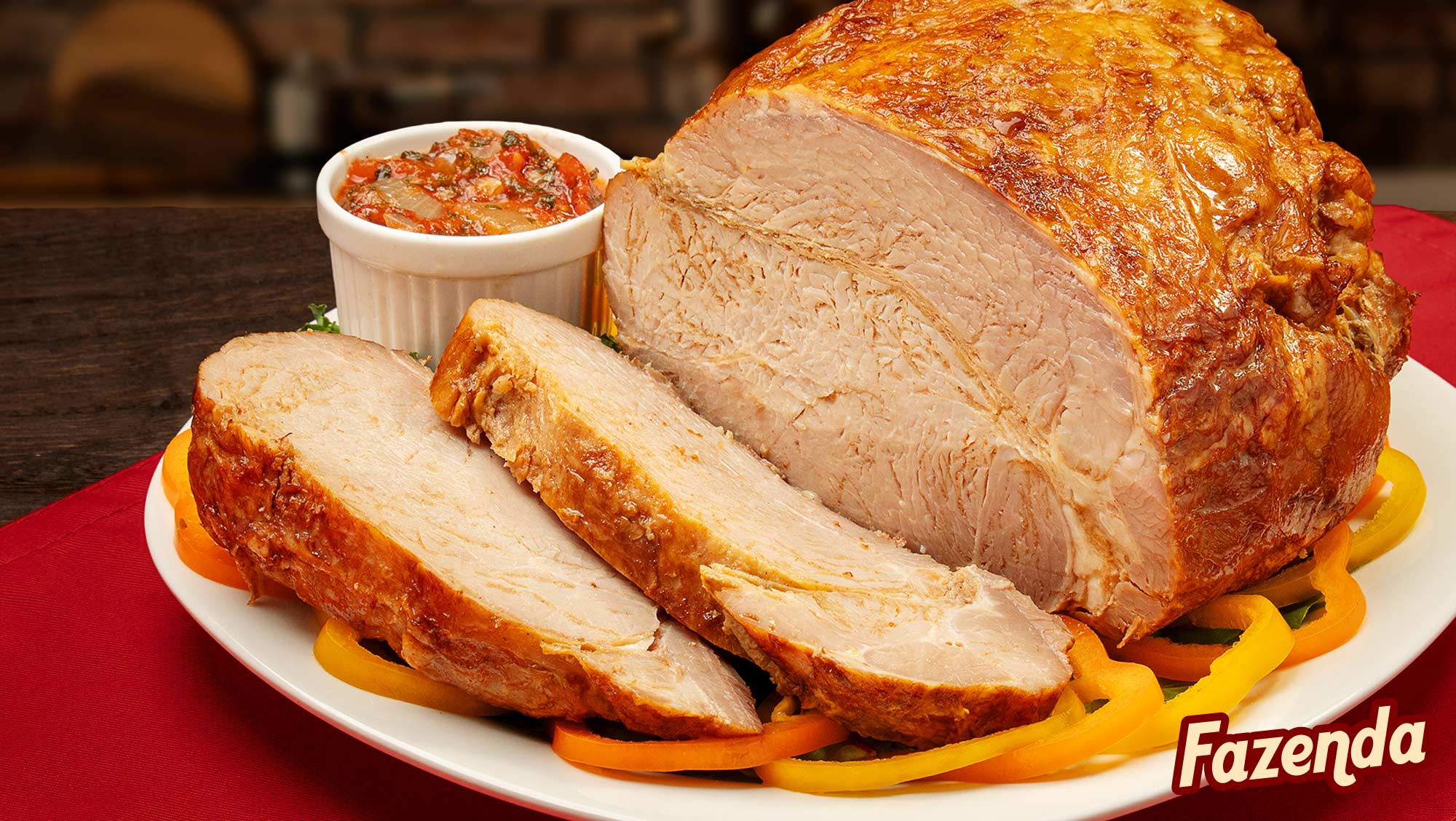 Pernil de Porco Assado