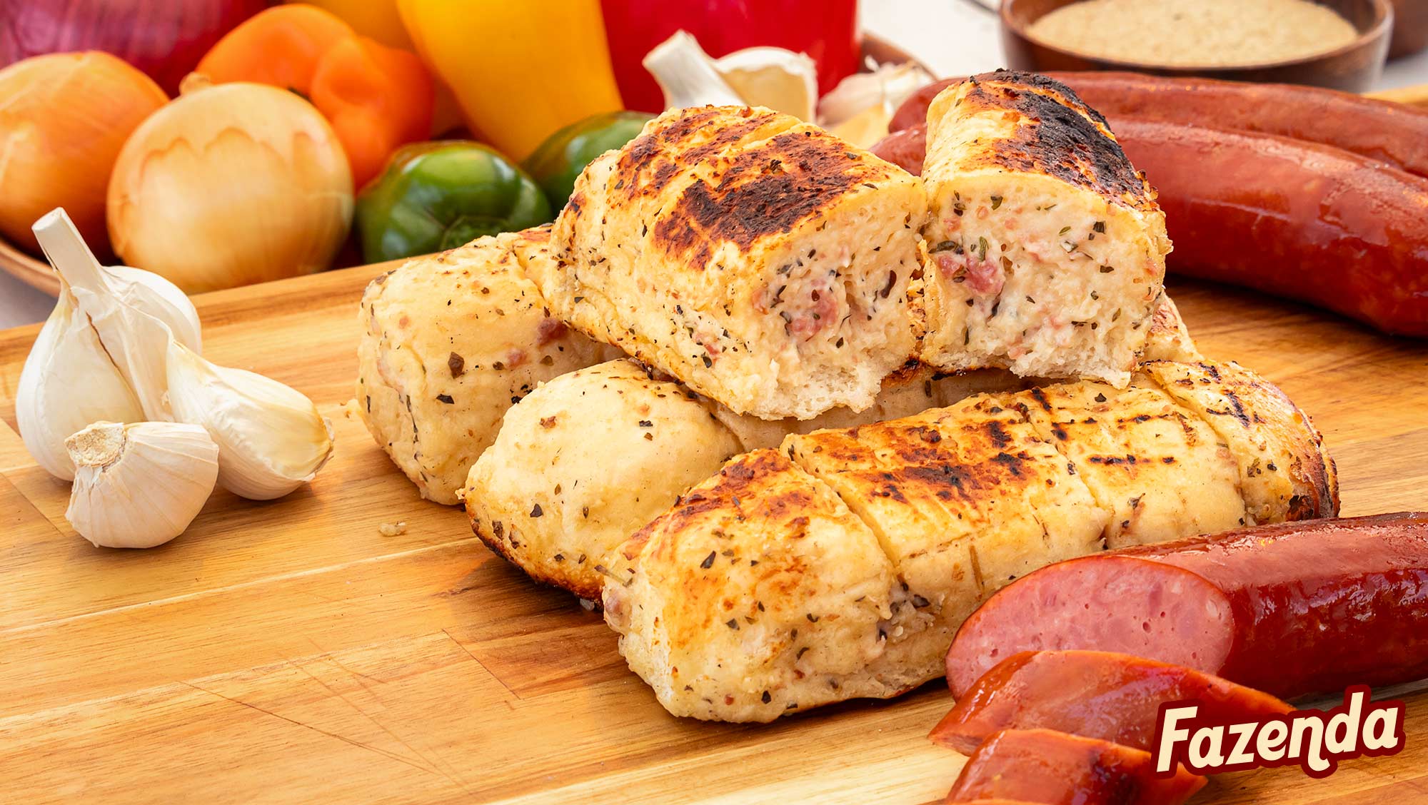 Pão de Alho com 5 unidades