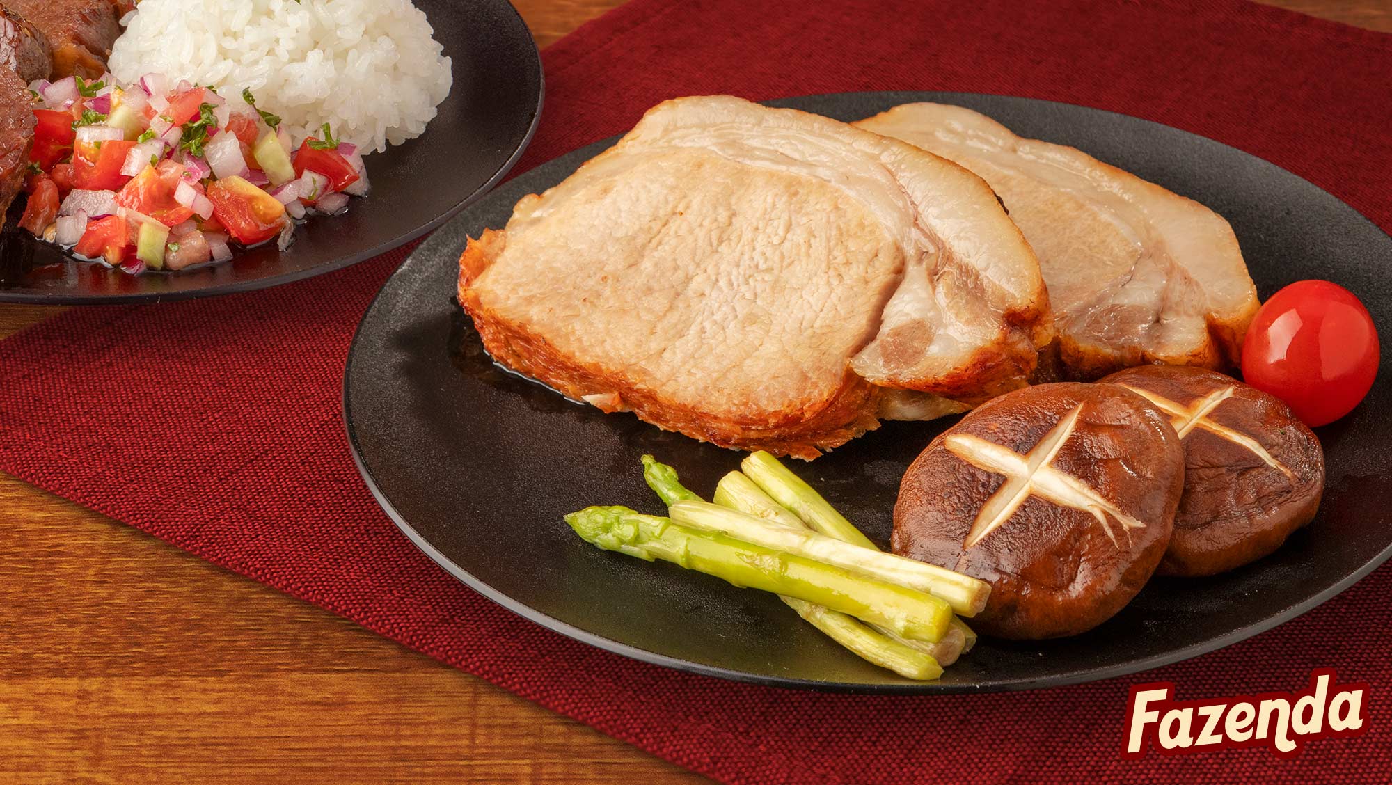 Lombo Suíno Assado Fatiado